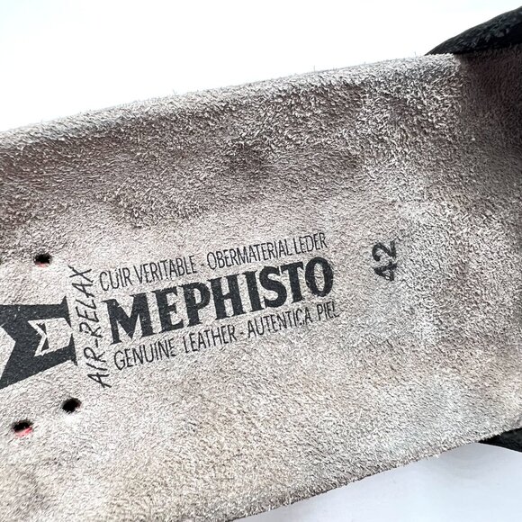 Mephisto Womens 42‎ EU 12 US Leather Multicolor Comfort Sandals Slides Shoes NEW - Picture 14 of 16